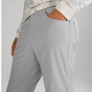 Men lululemon ABC pants light grey 34